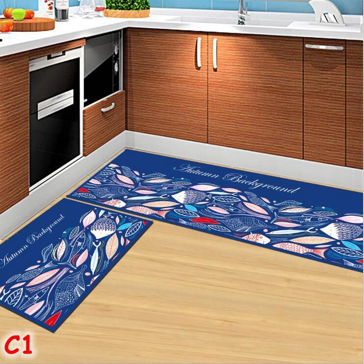 Long Kitchen Mat Bath Carpet Floor Mat Home Entrance Doormat