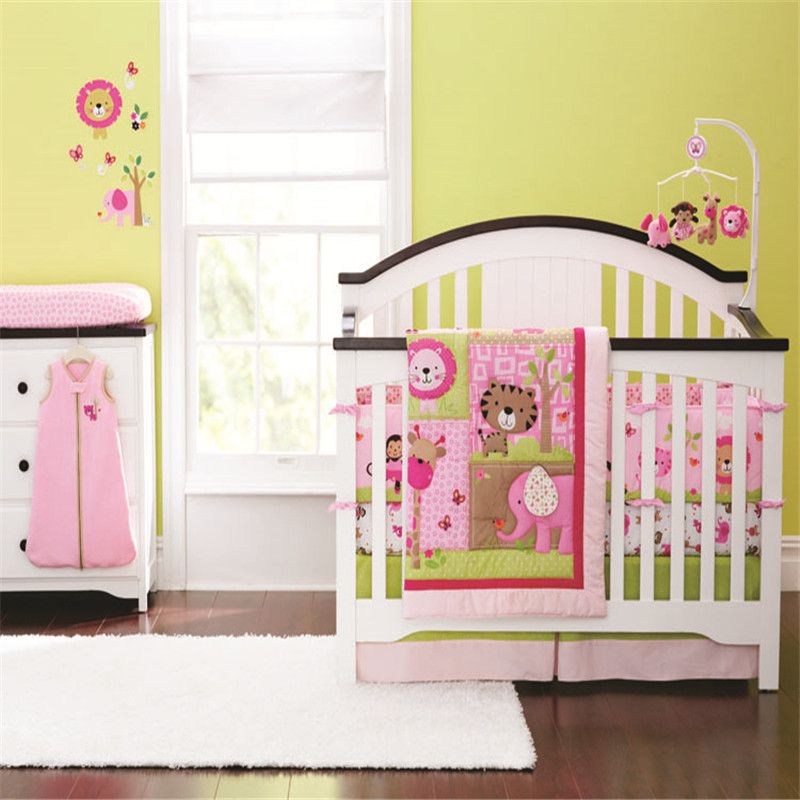 baby girl cot bed bedding sets