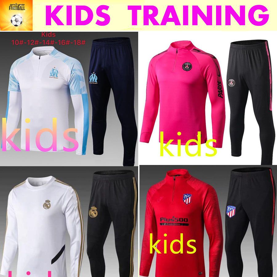 kids football training tracksuit