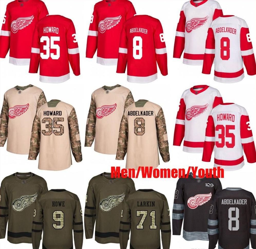 detroit red wings all star jersey