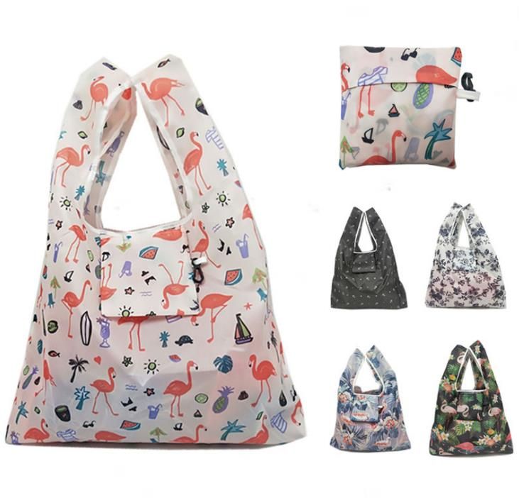 Reusable Shopping Bag Foldable Tote Grocery Bag Eco Storage Handbag Pouch Purse Reusable Shopping Bag Foldable Tote Grocery Bag Eco Storage Handbag Pouch Purse