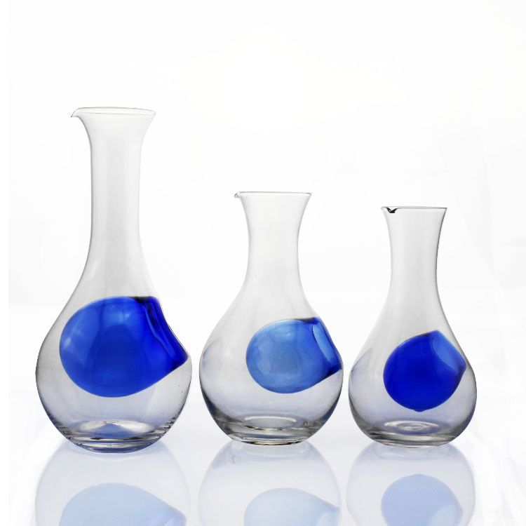 1pc vetro di liquore fredda sake BIRRA BEVANDE DECANTER VINO BOTTIGLIA CON BECCUCCIO 