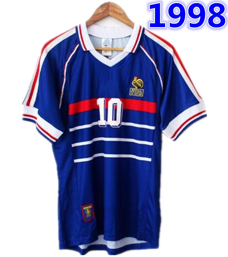 zidane 1998 world cup jersey