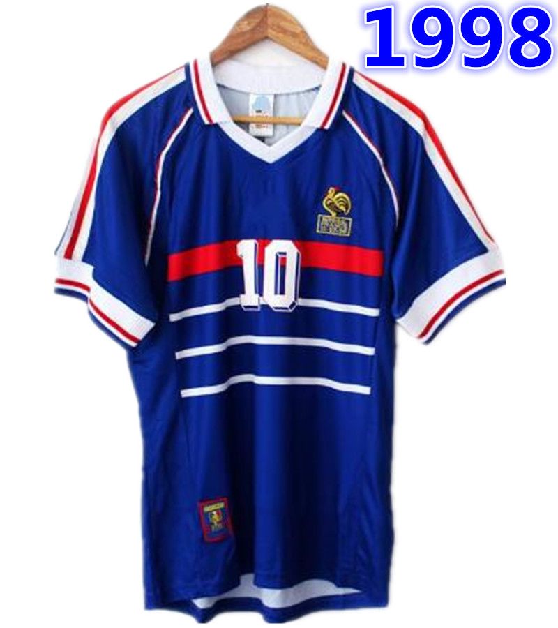 camiseta zidane francia 1998