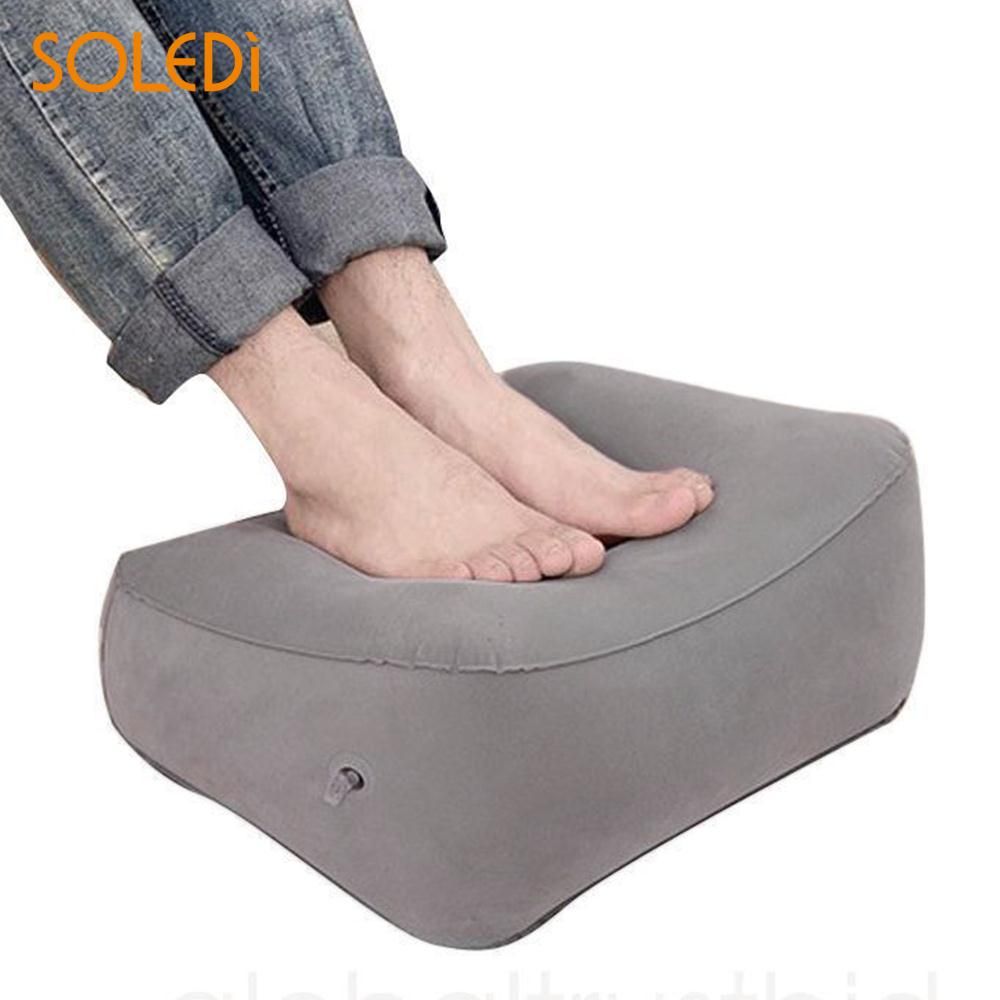 Nordic Inflatable Foot Rest Cushion For Under Desk Leg Support