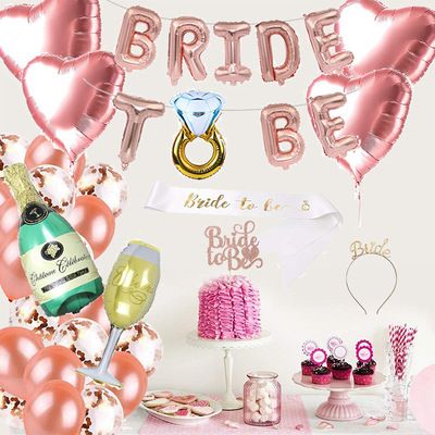 Hot Bachelor Party Bride To Be Party Decoration Set Bride Hair