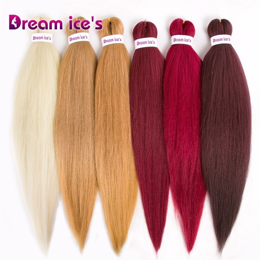 2019 Synthetic Braiding Hair Original Crochet Fiber Hair Yaki Straight Pre Stretched Easy Braid 24 Inch Jumber Braids Hair From Lin 06 13 07