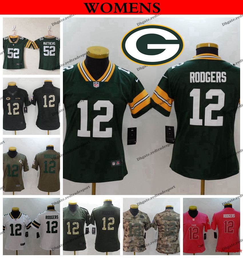 ladies packers jerseys