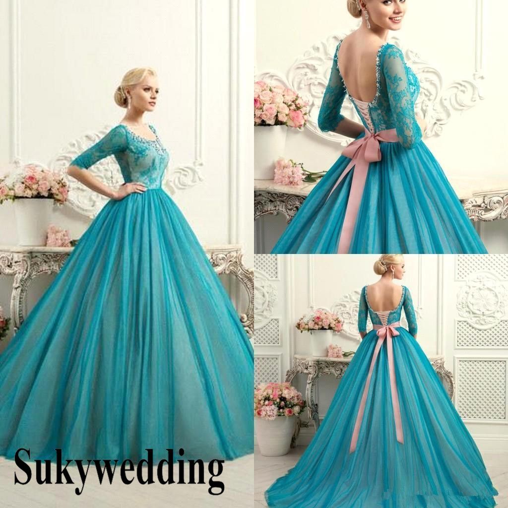 teal and silver quinceanera dresses