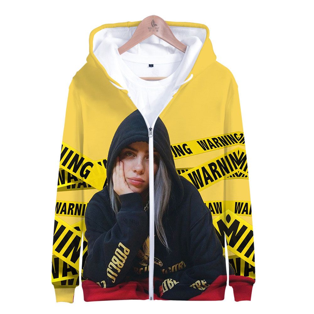 billie eilish in a moletom com capuz