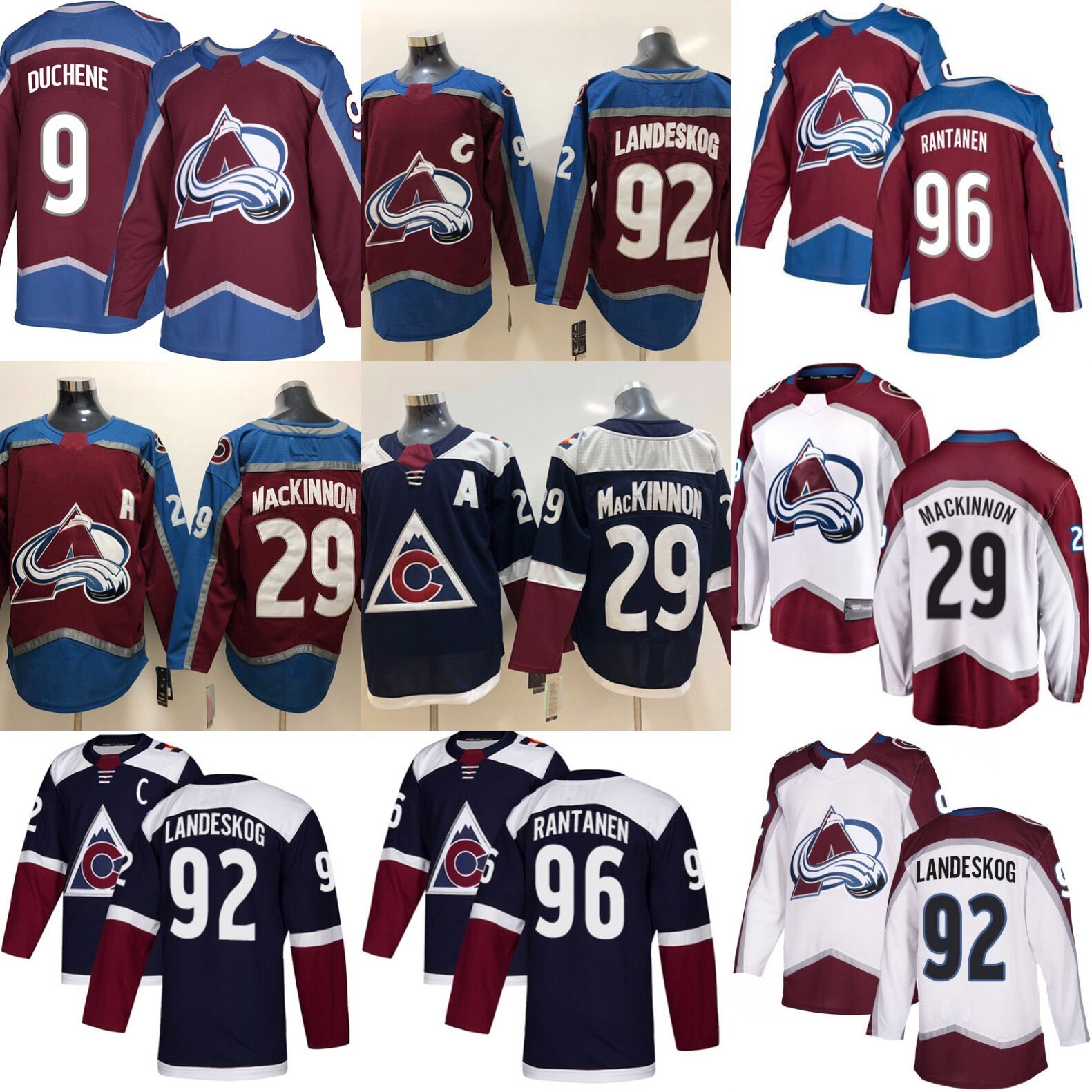 colorado avalanche hockey jersey