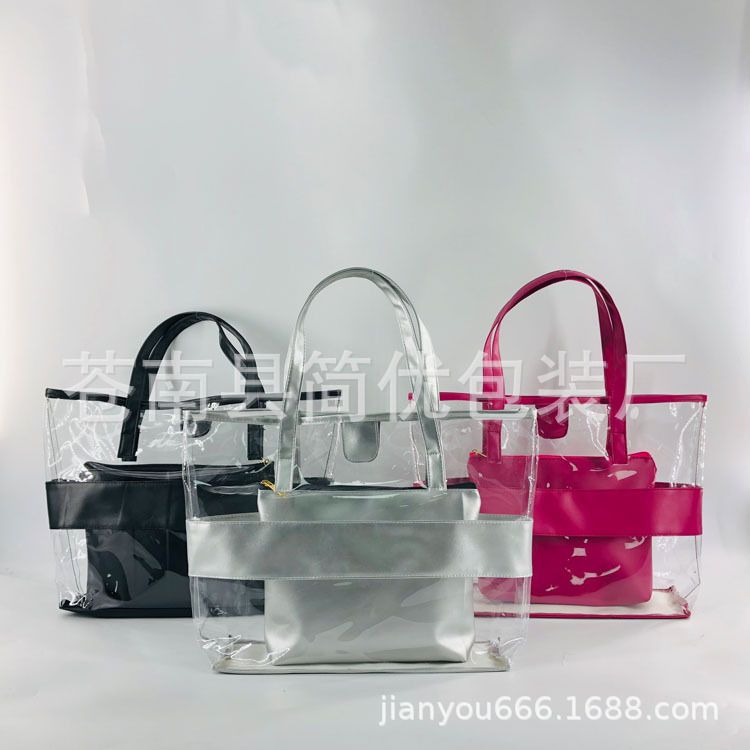 Bolsos transparentes de bolsos de personalizados Lady Bags