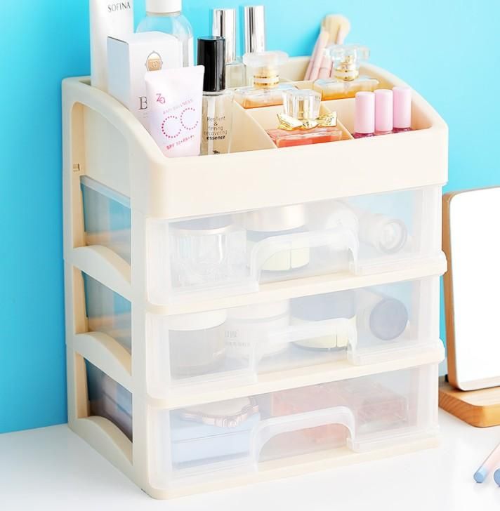 2019 3 Layer 2 Layer 1 Layer New Storage Drawer Plastic Makeup