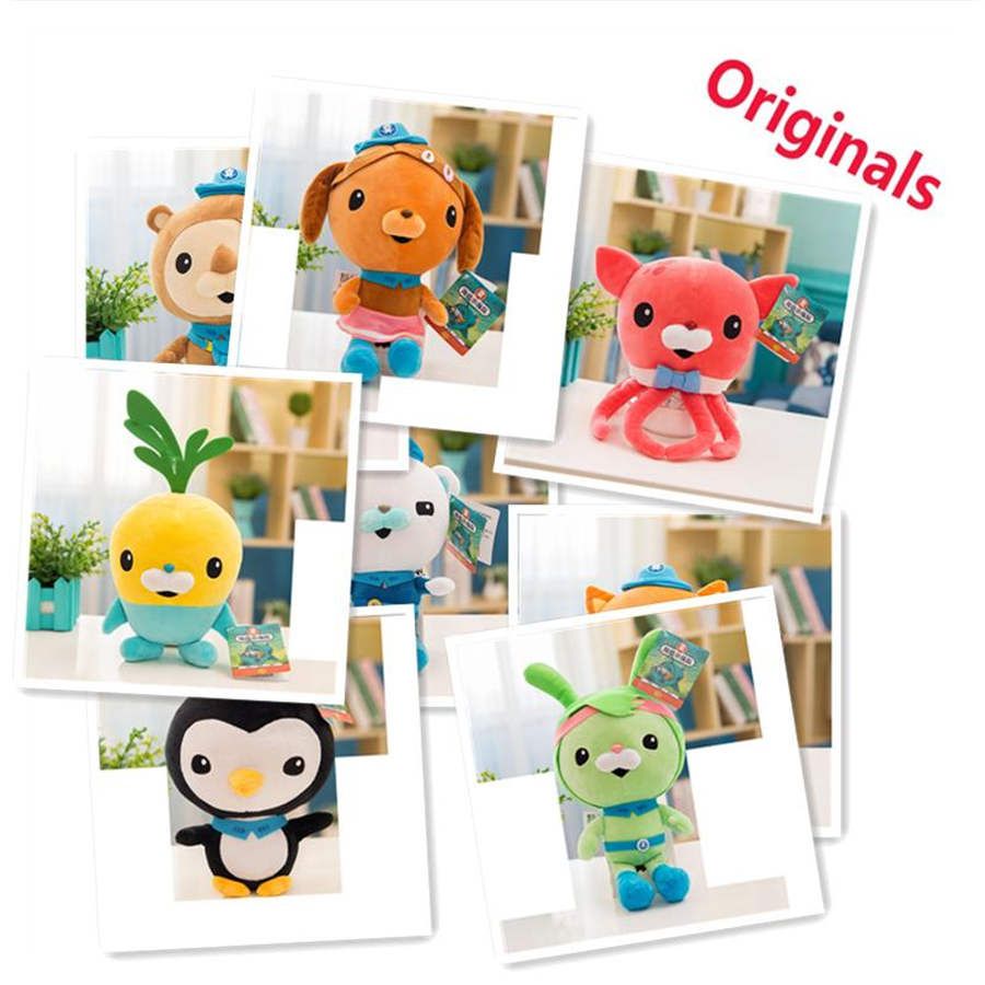 Original The Octonauts 10 Inch Plush Toys Barnacles Peso Kwazii Tweak Vegimal Animal Stuffed Party Birthday Original The Octonauts 10 Inch Plush Toys Barnacles Peso Kwazii Tweak Vegimal Animal Stuffed Party Birthday