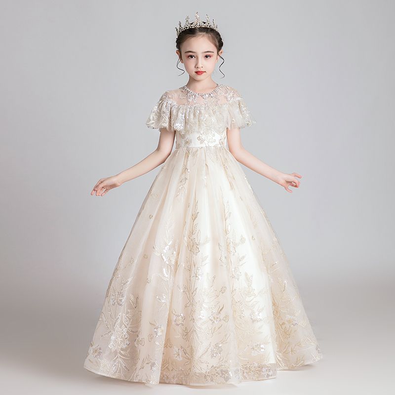 flower girl princess dress