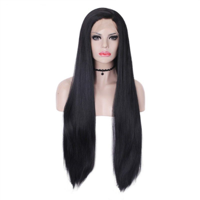 jet black hair wigs