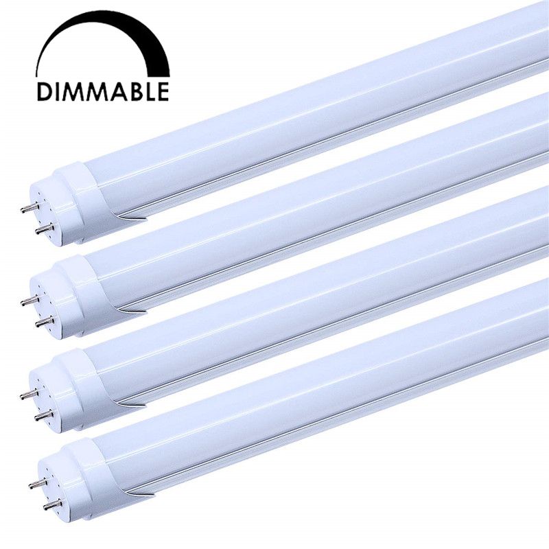 Dimmable T8 LED Tubes Light, Fluorescent Replacement Tube, 2ft 3ft 4ft