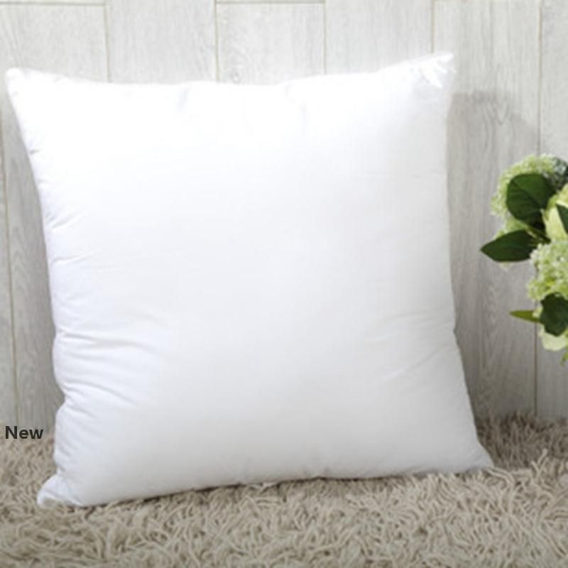40*40 White Pillowcase Blank Matte Pillow Covers Home Sofa Cushion
