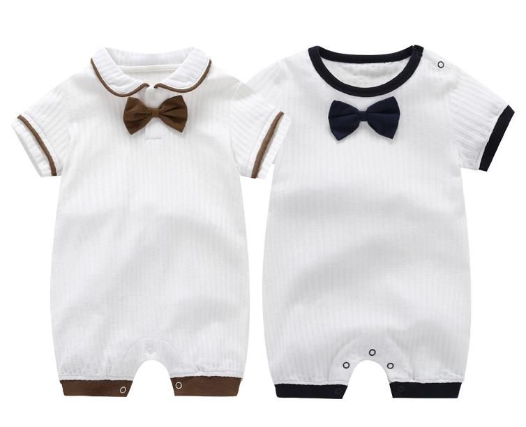 bow tie romper for baby boy