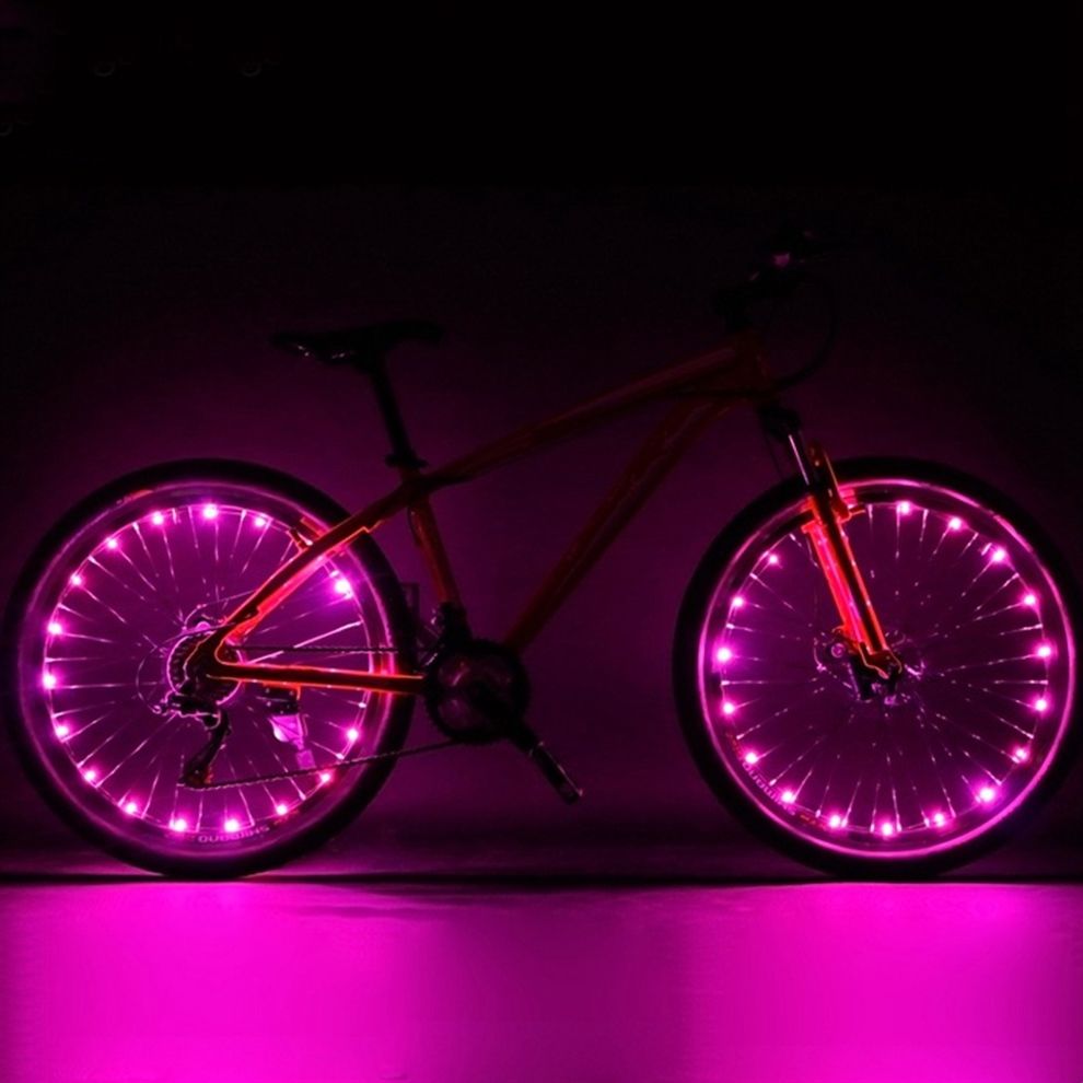 Nuevo 20 Luces De Bicicleta LED Bicicleta De Montaña Luz Ciclismo Habló Rueda Lámpara Bicicleta Accesorios Luces Led Bicicleta # 24333 De 17,07 | DHgate