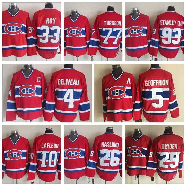 retro montreal canadiens jersey