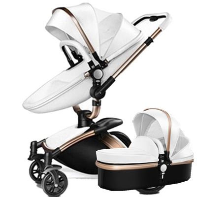 egg pram leather