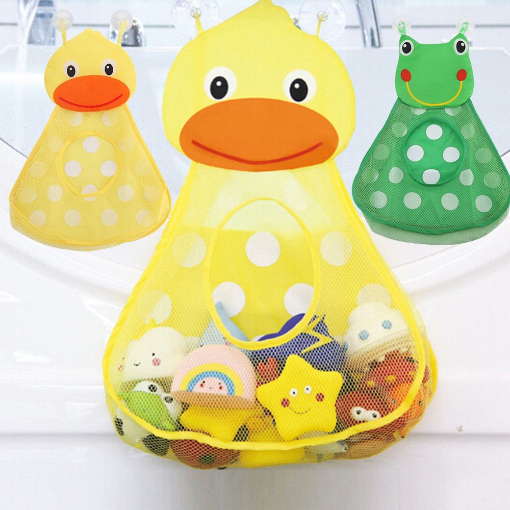 frog bath toy holder