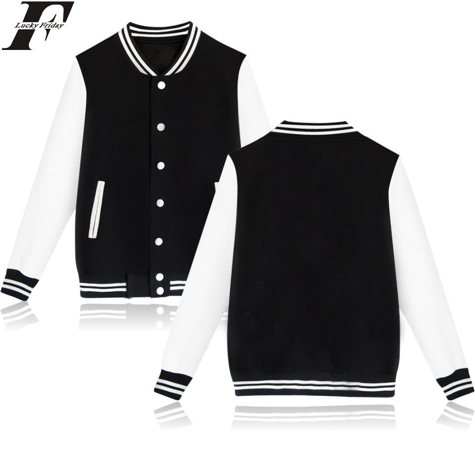Compra Sólido Chaqueta Del Béisbol Del Color Sin Tapa Sudaderas Con Capucha  Y Las Camisetas Para Parejas De Invierno Sudaderas Con Capucha De Los  Hombres De La Chaqueta De La Ropa De