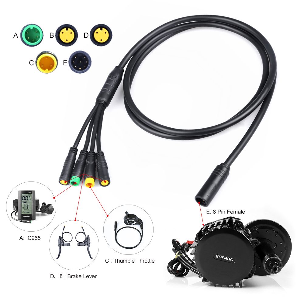 Cablaggio Impermeabile EB Bus 1T4 Bafang BBS BBS01 BBS02 BBSHD Leva Freno  Freno Display Motore Centrale Connettore Farfalla Da 27,87 € | DHgate Italy
