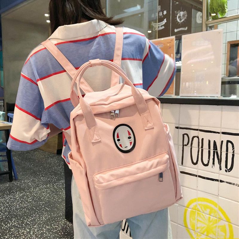 Compra Nueva Chihiro Sin Cara, Hombre Mochila Kaonashi Mujeres Niñas Niños  Moda Bolsas Chica Bolso De Escuela Barato | Entrega Rápida Y Calidad |  Es.Dhgate