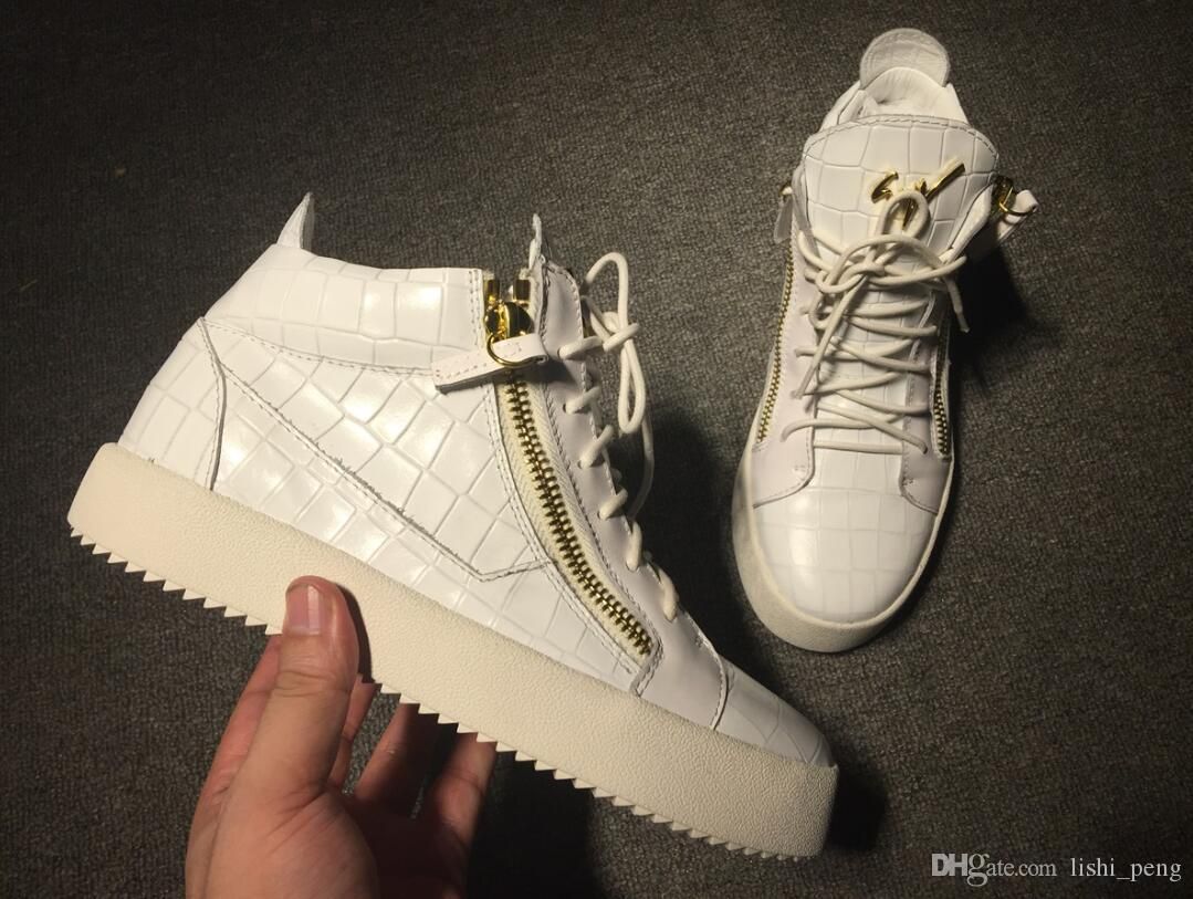 Giuseppe Zanotti 2019 Fashion Couple Casual Shoes Flats