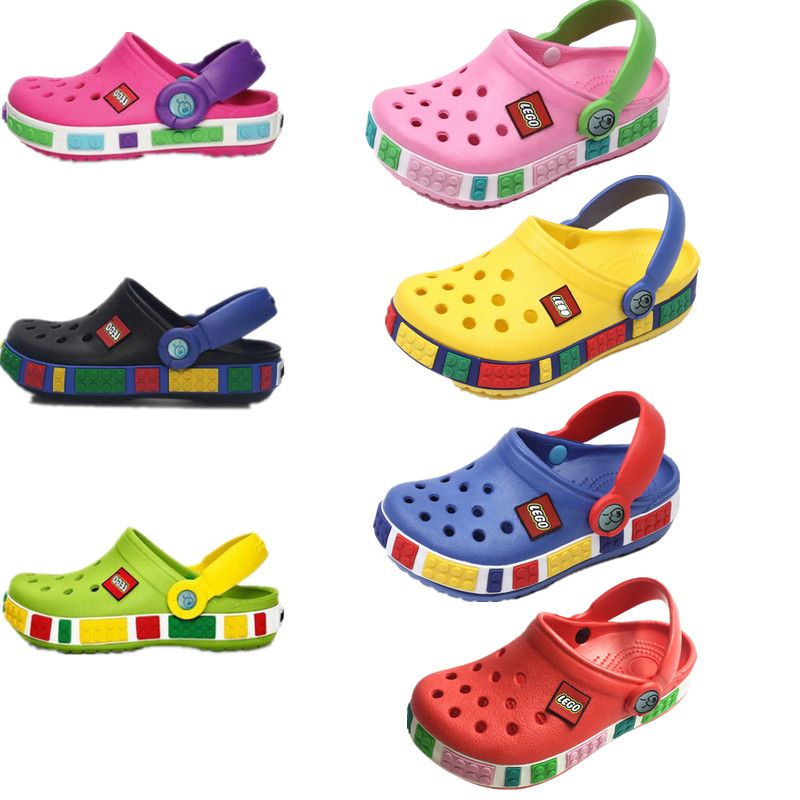 Child Kid Toddler Boy Girl Hole Slip on Summer Beach Sandal Slipper Shoes New