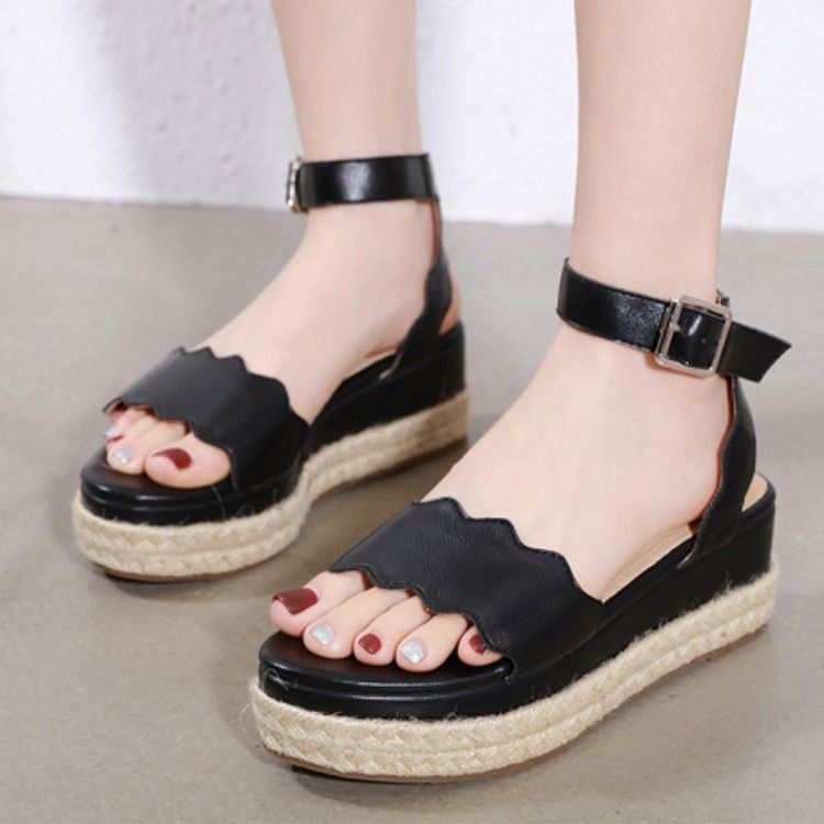 thick clear heel shoes