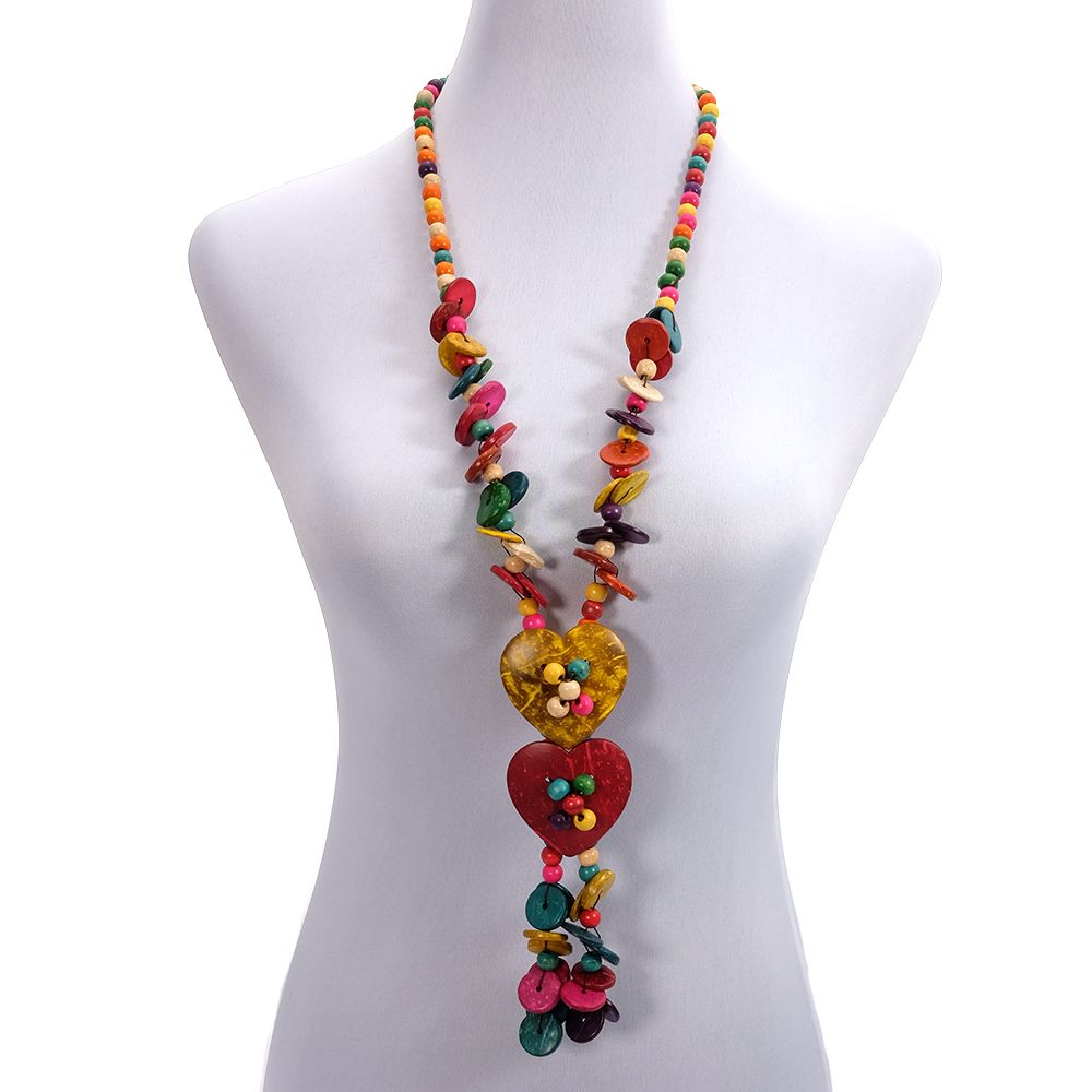 Nueva moda las mujeres collar elegante mujeres religiosas damas coco Shell collar