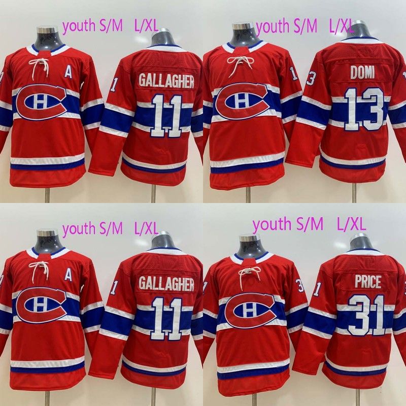 youth montreal canadiens jersey