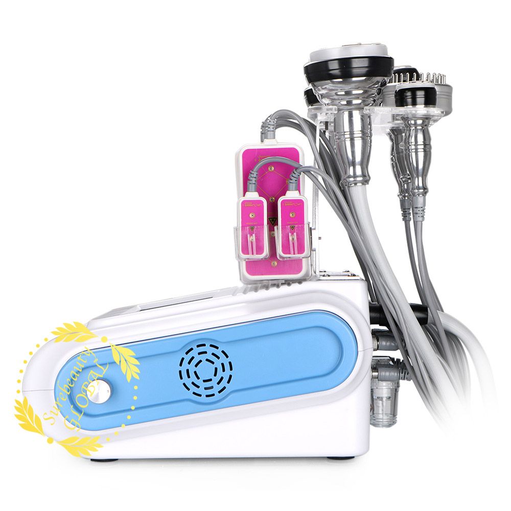 8 In 1 Cavitation RF Vacuum Cellulite Removal Photon Micro Current Skin Care RF Skin Tightening