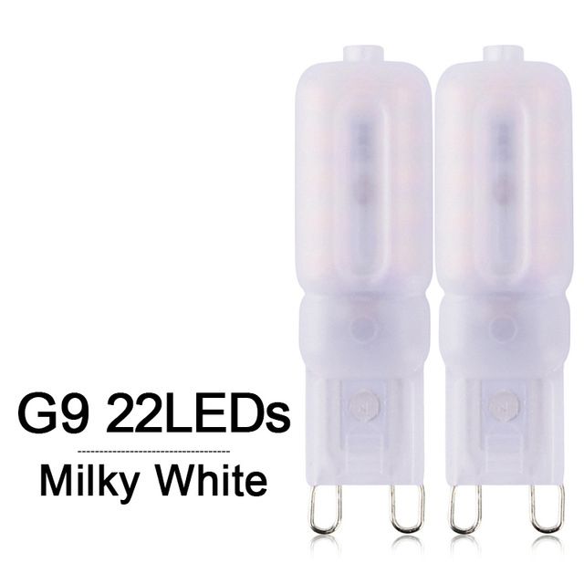 G9 22LEDS Mjölky