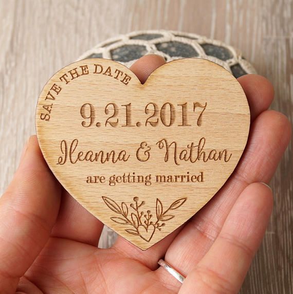 save the date rustico