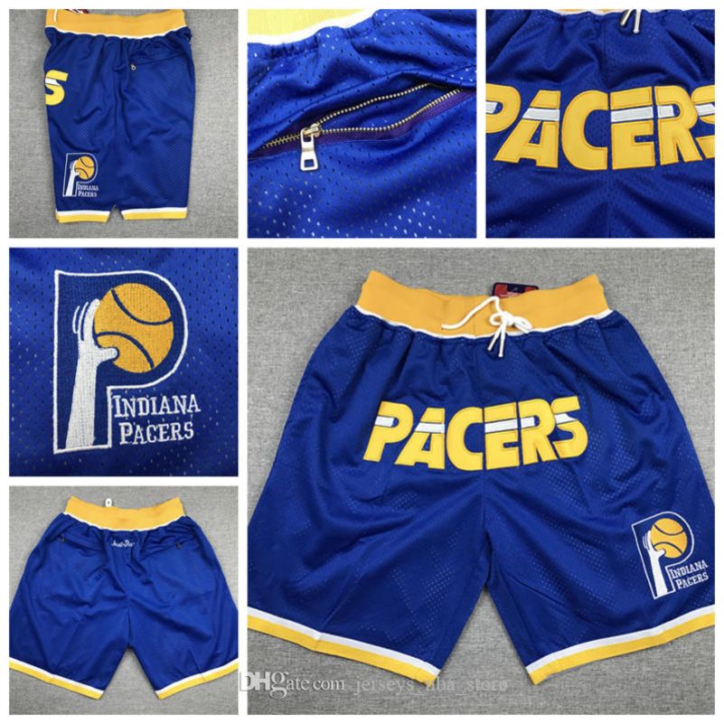 indiana pacers jersey shorts