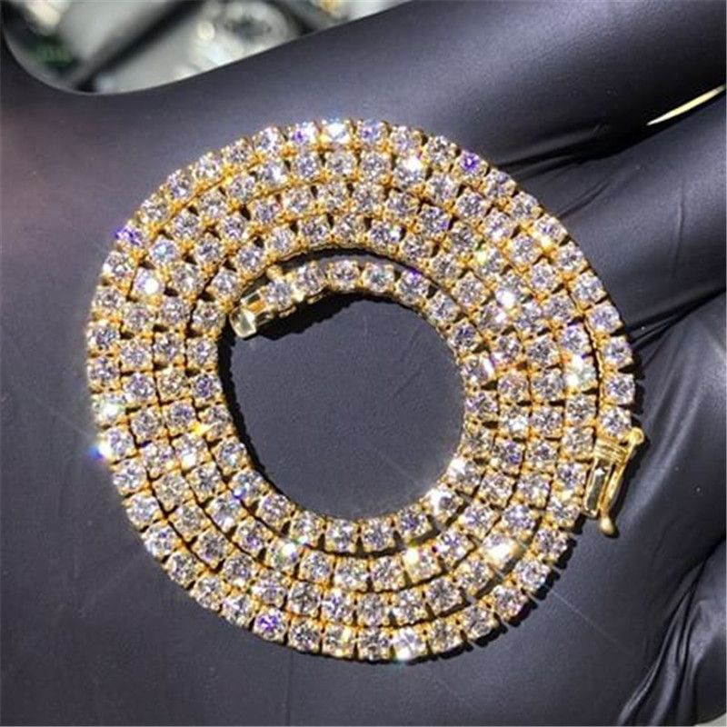 2020 High Quality Cheap 3mm Tennis Chain Bling Diamond