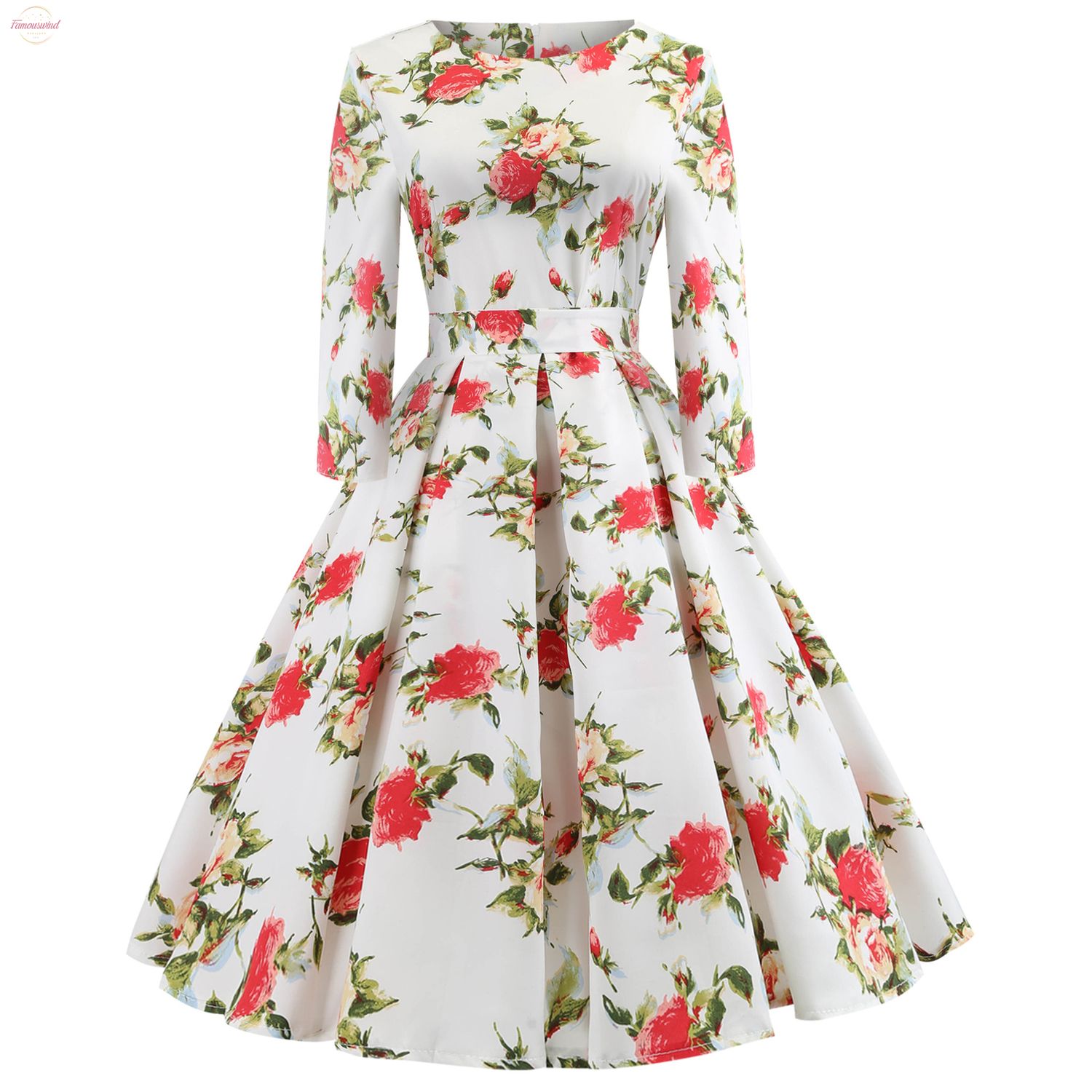 pin up maxi dress