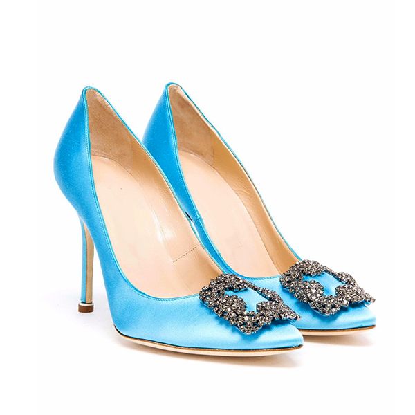 heels with square diamond