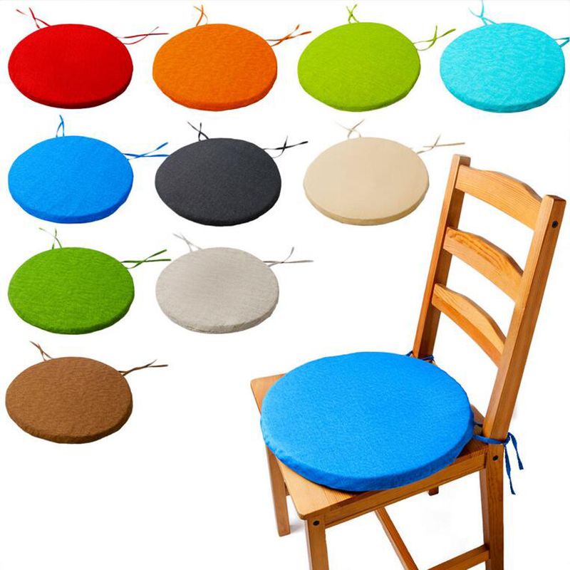 Runde Sitzpolster Garten Küche Patio Esszimmer Stuhl Kissen Home Decor 