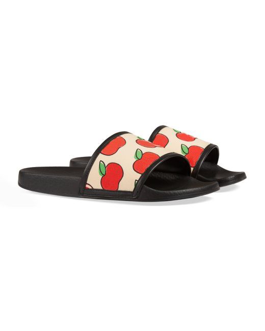 size red apple sandal