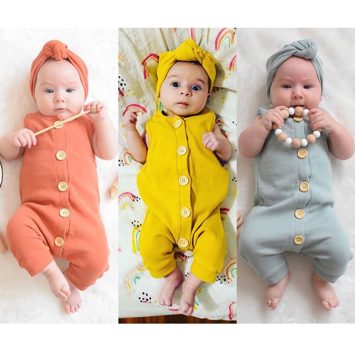 baby sleeveless jumpsuit