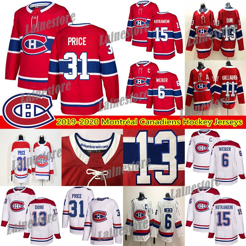 weber canadiens jersey