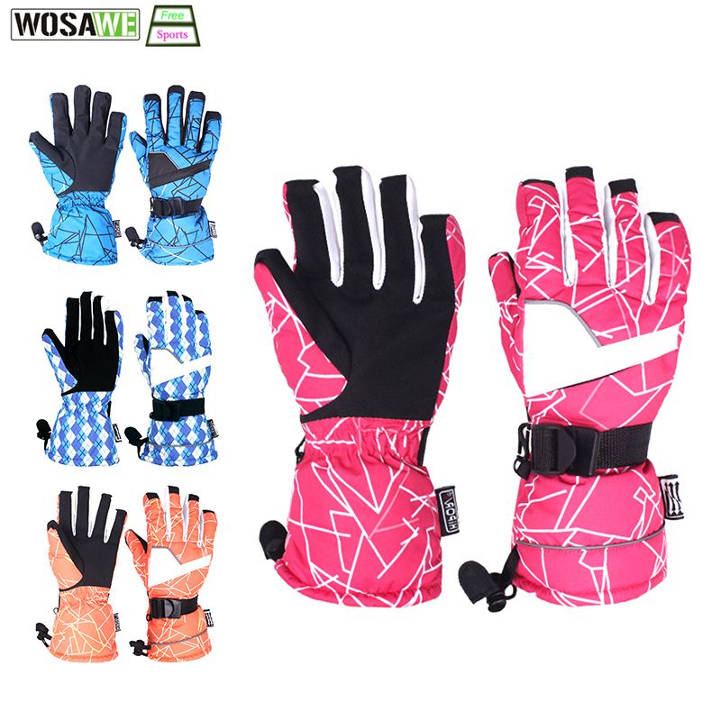 Men Women Insulated Gloves Outdoor Warm Thermal Riding Skiing Waterproof US