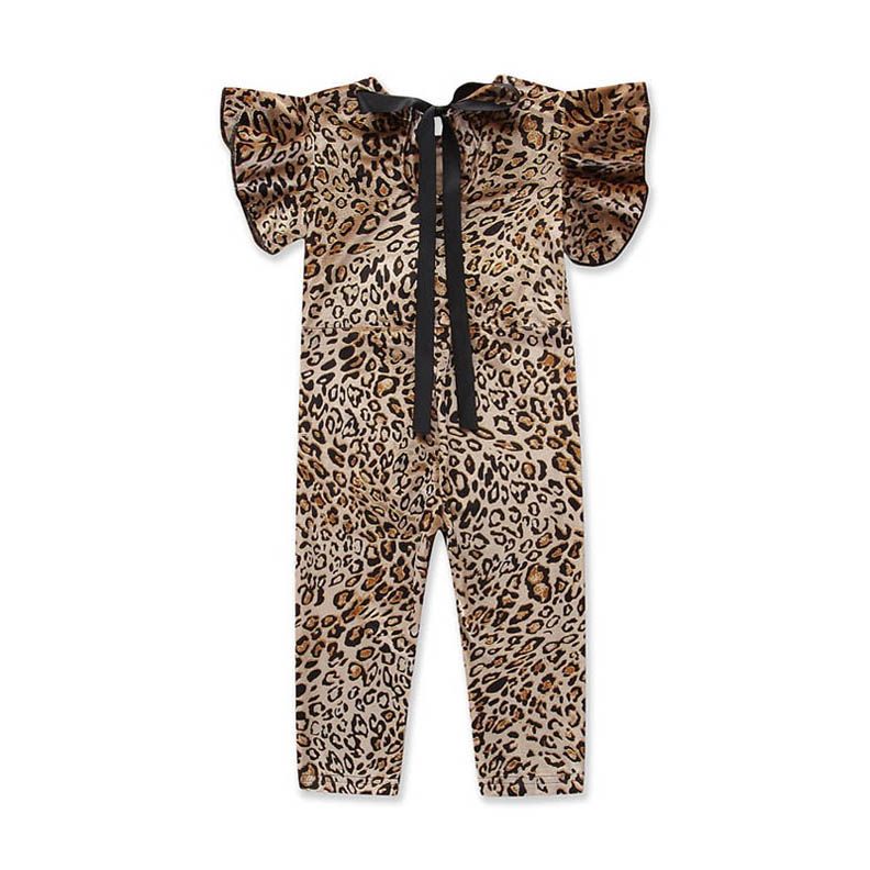 Ins 2020 Leopard Print Baby Girls Jumpsuit Toddler Jumpsuit Baby Rompers Baby Girl Clothes Girls One Piece Clothing Toddler Trousers B804 Little Kid Suspenders Little Boys Bow Ties And Suspenders From Hello Boys