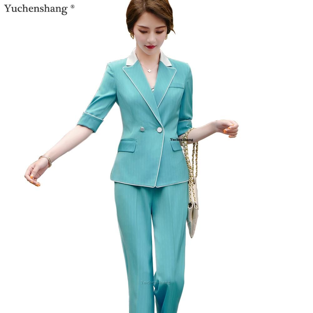 two piece white pantsuit