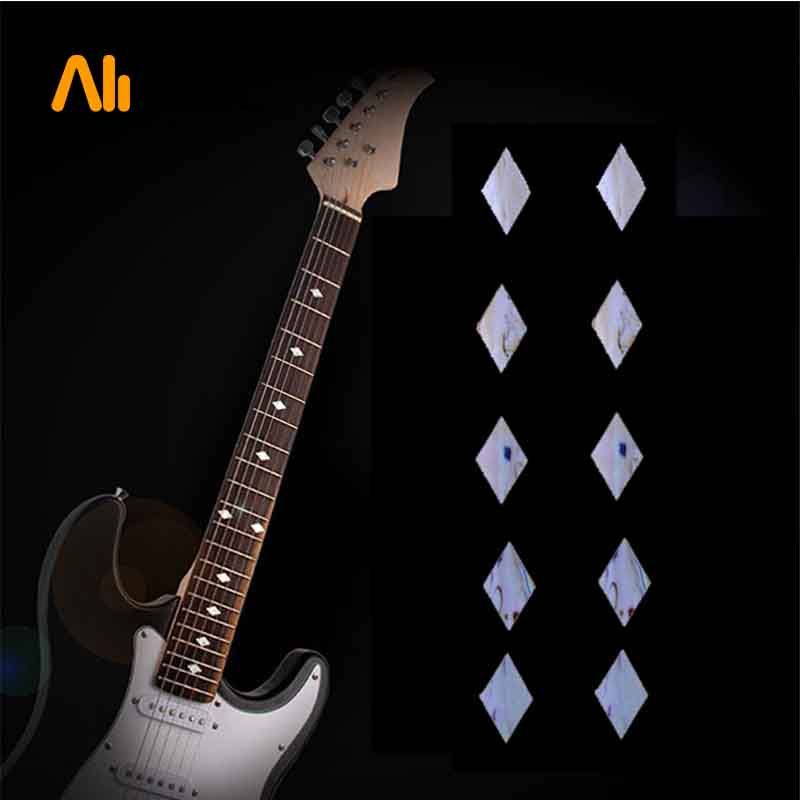 Compra Guitarra Bajo Traste Pegatina DIY Pegatina En El Cuello De La  Guitarra 10 Piezas Rombo Forma MU1288 51 Barato | Entrega Rápida Y Calidad  | Es.Dhgate